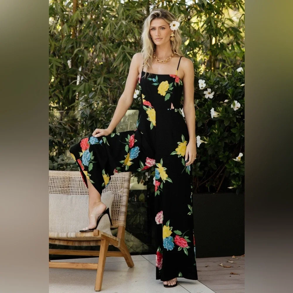 Baltic Born Brooklyn Wide Leg Jumpsuit - Picture 2 of 10